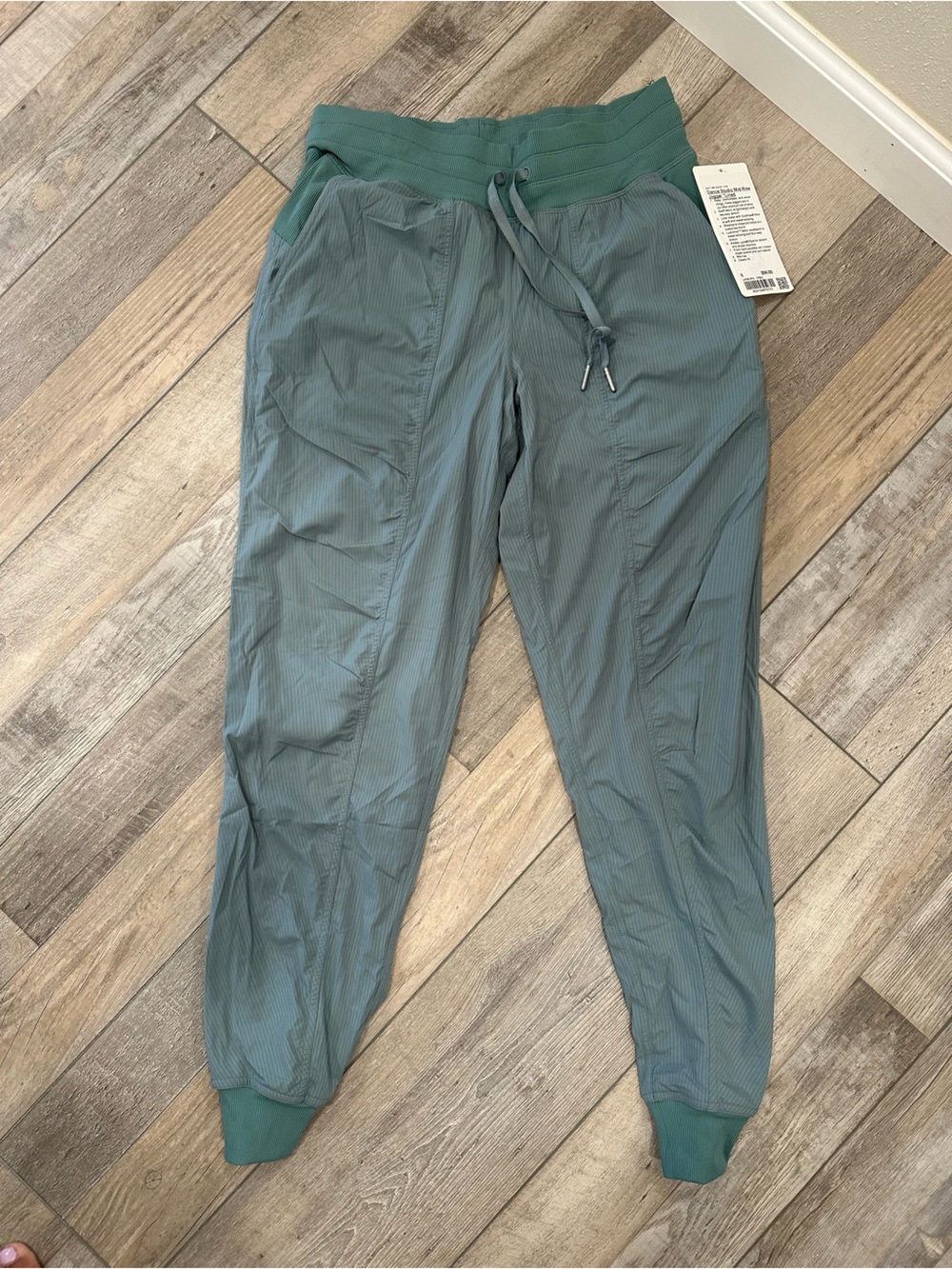 lululemon athletica Olive Green Drawstring Track Joggers